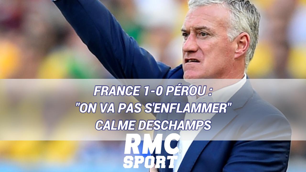 France 1 0 Perou Deschamps Na Pas Souvenir Dune Coupe Du Monde Aussi Difficile