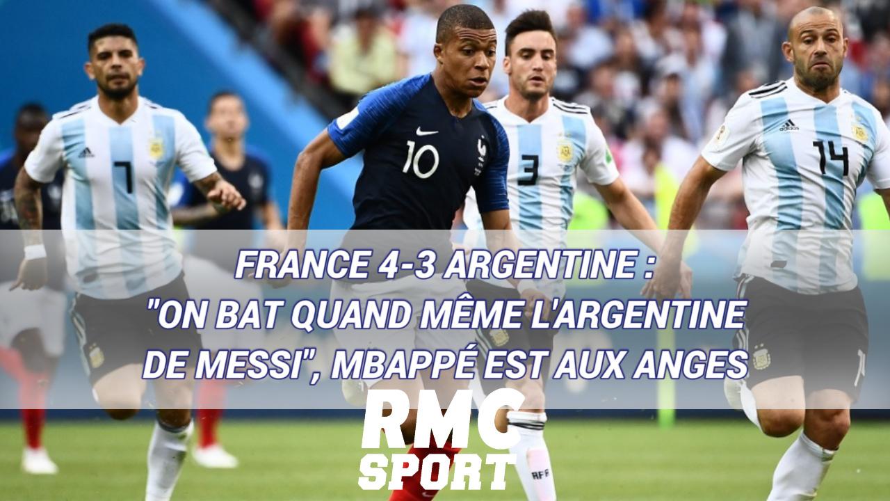 France 4 3 Argentine On Bat Quand Mme LArgentine De Messi